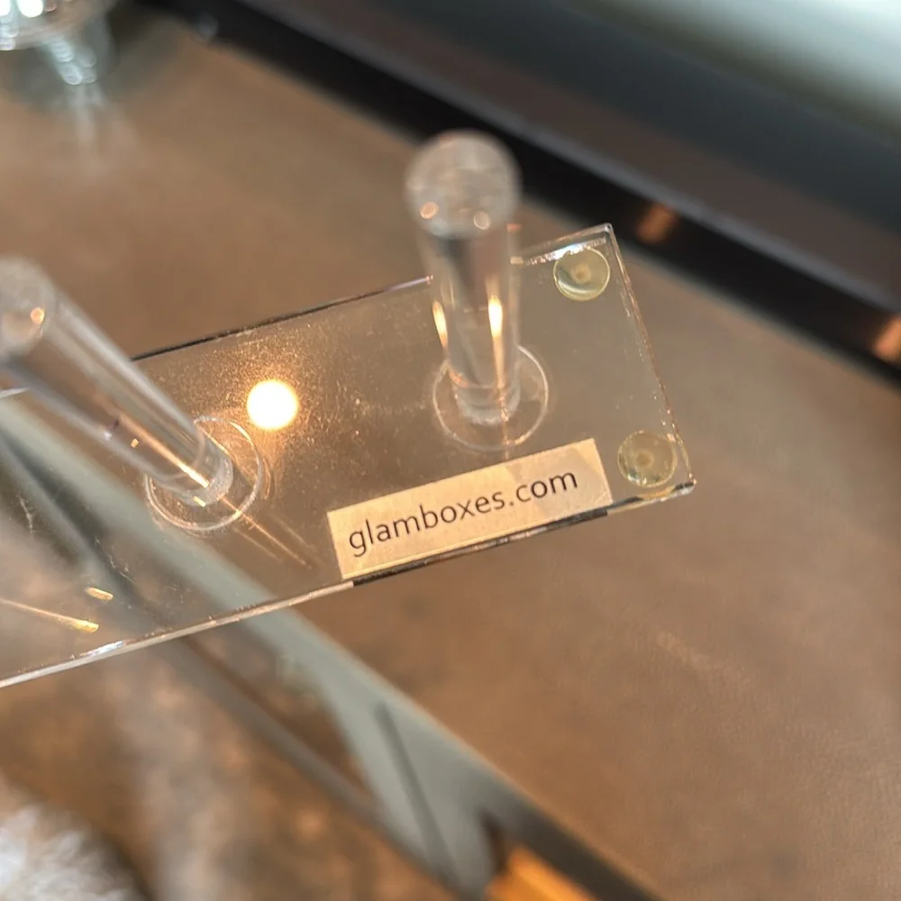 Glamboxes Acrylic 5 Ring Holder